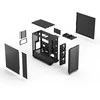 Fractal Design Case | Epoch | Juodas Solid | ATX