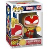Funko POP Marvel: Holiday - Gingerbread Captain Marvel