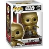 FUNKO POP! Vinilinė figūrėlė: Star Wars: Return of The Jedi - C3P0 in chair, 11 cm