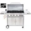 G21 BBQ Mexico dujinė kepsninė, 7 degikliai, bendra galia 22,05 kW/val.