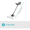 Gardena EasyTrim 25 18V akumuliatorinės žoliapjovės komplektas su 18V P4A baterija 2.0 Ah