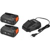 Gardena 14907-20 Starter Set P4A QC 2x2,5Ah (Pažeista pakuotė)