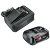 Gardena Pradedančiųjų rinkinys P4A QC AL18V-44+1x2,5Ah