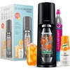 Gazuotų gėrimų gaminimo aparato SodaStream Terra rinkinys, juodas