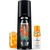 Gazuotų gėrimų gaminimo aparato SodaStream Terra rinkinys, juodas