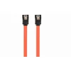 GEMBIRD CC-SATAM-DATA-0.3M Serial ATA III 30cm Data Cable metal clips red