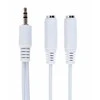 GEMBIRD CCA-415W Gembird MINIJACK M -> 2xMINIJACK F