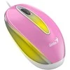 Genius DX-Mini Pelė su laidu, rožinė, 1000DPI