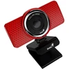 Genius ECam 8000 kamera web Full HD, raudona 1920x1080 px,1280x720 px, USB 2.0, WindowsR 8, 10, 11 nebo novější, macOS X 10.10