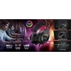 Genius GX GAMING HS-GX580U ausinės su mikrofonu, juoda, ausinės, 50 mm garsiakalbiai typ USB