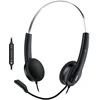 Genius HS-220U AI ausinės su mikrofonu, przewodowa, juoda, 2.0, Na głowę, USB