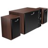 Kompiuterio kolonėlės Boxe Genius SW-2.1 350, cu fir, sistema 2.1, lizdas 3,5 mm, putere RMS 15W (2 x 3,5 W + 1 x 8W), vyšnios mediena