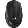 Pelė Genius Pelė NX-7009, 1200DPI, 2.4 [GHz], optinė, 3kl., belaidė, juoda, 1 vnt AA, Mėlyna-Eye sensor, symetryczna