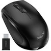 Genius NX-8006S Type-C Bevielė pelė, juoda, 1200DPI