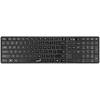 Genius Slimstar 7250BT belaidė klaviatūra CZ/SK, juoda