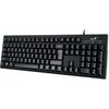 Genius Smart KB-100 COPILOT klaviatūra su laidu (USB) CZ/SK, juoda
