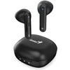 Ausinės Genius HS-M905BT mikrofonas, belaidis, juodas, 2.0, dėklas su įkrovimu, sportinis tipas: USB-C
