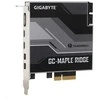 GIGABYTE GC-MAPLE RIDGE, „Intel® Thunderbolt™ 4“ sertifikuota priedo kortelė, C tipo USB, „DisplayPort“