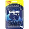 Gillette Blue3 Comfort Vienkartiniai Skustuvai Vyrams, 12 vnt.