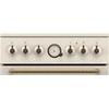 Gorenje | Cooker | GECS5B70CLI | Hob type Vitroceramic | Oven type Electric | rusvai gelsvas | Plotis 50 cm | Gylis 59.4 cm | 70 L