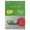 GP Super Alkaline baterijos 15A LR06 (AA, pieštukas) 1,5V 10 vnt