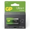 GP Ultra+ LR20 D šarminės baterijos 1.5V, 2 vnt.