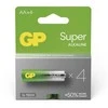 GP Super Alkaline LR6 (AA, pieštuko formos) lizdinėje pakuotėje, 4 vnt.