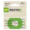 GP Battery GP Baterija Baterija - GP ReCyko R03 AKU 850mAh NiMH Įkraunamos 4Vnt
