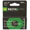 Rechargeable batteries GP ReCyko Pro Professional AAA (HR03), 4 pcs