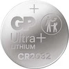 GP Ultra plus CR2032 lithium button cell battery, 2 pcs