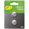 GP Ultra plus CR2032 lithium button cell battery, 2 pcs