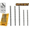 Grąžtas Ingco AKD2052 Concrete drill set 5pcs