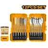 Grąžtas Ingco AKDL1201 Flat wood drill bits, set of 12, O 6-32x152mm