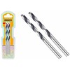 Ingco DBT1200024 HSS metalo grąžtas, 2 vnt. rinkinys, 2 mm