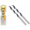 Grąžtas Ingco DBT1200034 HSS metal drill, set of 2, 3mm