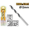Grąžtas Ingco DBT1201204 HSS metal drill, 12mm