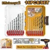 Grąžtas INGCO Drill set 16pcs for metal, masonry and wood