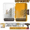 Grąžtas Ingco drill set 16pcs unibody