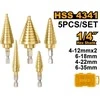 Grąžtas Ingco HSS spiral drill set 9 pcs