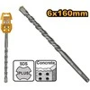 Grąžtas Ingco masonry drill SDS plus 6 x 160 mm