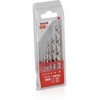 Grąžtas Kreator KRT012001 HSS metalo grąžtų rinkinys, 6 vnt, 2-8mm, plastikinė dėžutė
