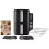 Karšto oro gruzdintuvė Ninja Double Stack, 7,6 l (SL300EU)