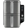 Karšto oro gruzdintuvė Ninja Double Stack XL, 2 lygių, 9,5 l, SL400EU, Tamsiai pilka
