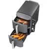 Karšto oro gruzdintuvė Ninja Double Stack XL, 2 lygių, 9,5 l, SL400EU, Tamsiai pilka