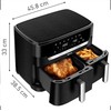 Gruzdintuvė Tefal Dual Easy EY9428E, dviejų skyrių, 11 l
