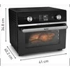 Gruzdintuvė Tefal Easy Fry Air Fryer Oven 20L FW6058 (juodas/sidabrinis)