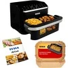 Gruzdintuvė Tesla Aircook DualHeat QD575 XXL 10 l juoda