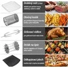 Gruzdintuvė Tesla AirCook &amp; Grilis QG800 Wi-Fi 12 l juoda
