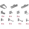 Güde Hanging Hook and Holder Set (40768)