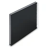Hama Dailės spiralė NewBlack 28x24 50 baltų puslapių 9831